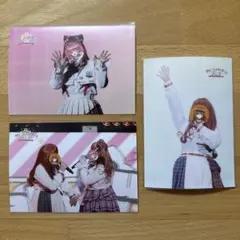 からぴちパラダイス　実写ブロマイド　ランダムフォト　えと　のあ　カラフルピーチ