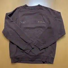 メンズ　トレーナー　ブラウン