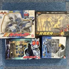 装着変身 仮面ライダータイガ & オルタナティブ ミラーモンスターも