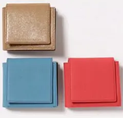 ミニウォレット 本革 コンパクト