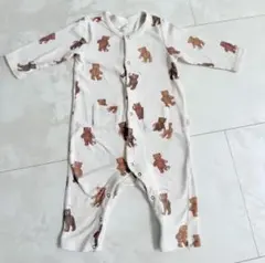 ジェラピケ❤︎クマ柄ロンパース 70cm