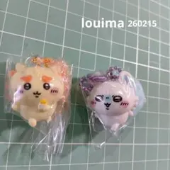 ちいかわマスコットつきビスケット　モモンガ＆シーサー　ボールチェーン