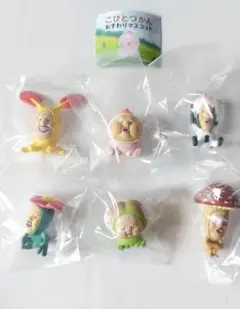 こびとづかん おすわりマスコット 全6種 コンプリートセット