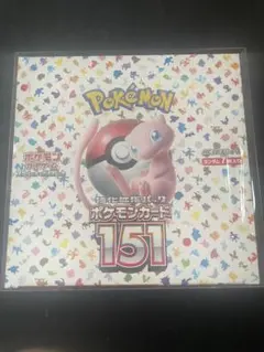 【シュリンク付き】 ポケモンカード151　新品未使用未開封BOXのサムネイル