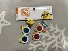 USJミニオン サングラスチャームセット