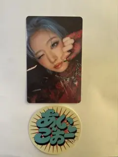 HANA JISOO トレカ シール