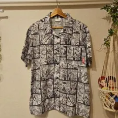 ユニバ購入☆超美品スパイダーマン コミック 半袖シャツ　マーベルのサムネイル