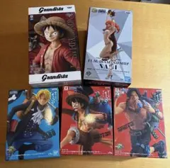 ピース プライズ 人気フィギュア5点 新品未開封セット‼️