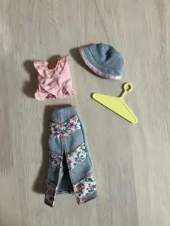 本日限定価格！！ジェニー　リカちゃん 着せ替え服セット デニム