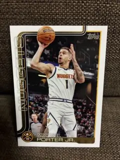 マイケル ポーター Jr. Panini Donruss Optic 直筆サイン マイケル ポーター Jr. Panini Donruss Optic 直筆サイン