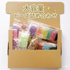 大容量 ビーズ詰め合わせ アクリル パール ビーズ まとめ売り ハンドメイド