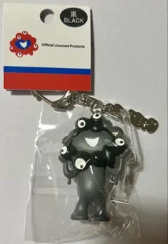 [新品未使用] 大阪関西万博 黒ミャクミャク 立体キーホルダー