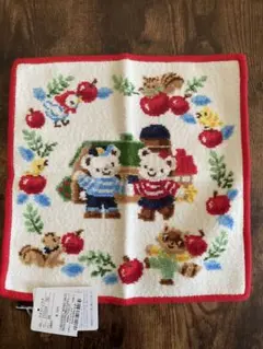 ファミリア タオルハンカチ 約30cm