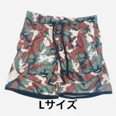 迷彩柄 ショートパンツ ポリエステル 急速 乾燥 Lサイズ スポーツ