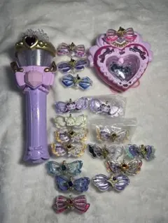 キミとアイドルプリキュア　 アイドルハートブローチ キラキラショータイムマイク