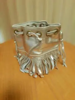 SALE❗稀少 J&M DAVIDSONゴールド フリンジ ミニレザーバッグ