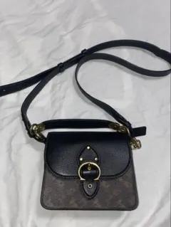 COACH コーチ ビート 2way ショルダーバッグ 馬車柄 ミニバッグ