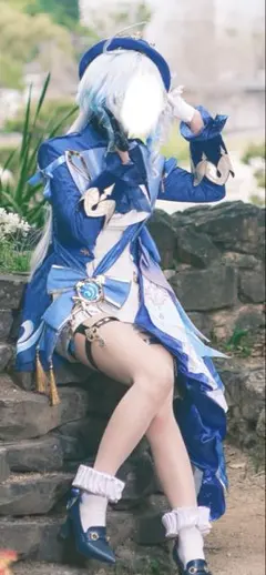 原神 フリーナ 反重力 ウィッグ フォカロルス - メルカリ