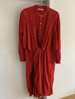 fumika uchida シャツワンピ　美品 2026年最新】FUMIKA_UCHIDA レディース 長袖・七分袖 シャツワンピース