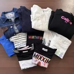 キッズ服 子供服 11点セット まとめ売り 150cm 女の子 長袖 半袖