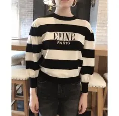 ÉPINE border arm volume knit