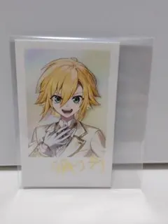 にじさんじ　卯月コウ　サイン入り　ランダムチェキ風カードAグループ