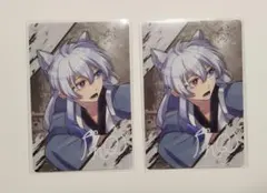 どぬく カラフルピーチ 展示会トレカ だるまビジュ