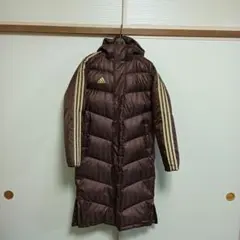 リ*キ様 珍品 ブラウン Sサイズ【新品】adidas ダウンコート アディダス