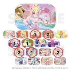 アイカツ ヴィレッジヴァンガード ステージスクエア缶バッジ vol3 全種