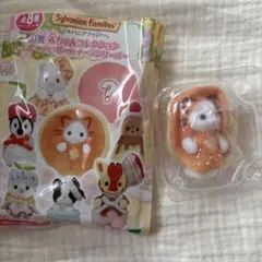 シルバニアファミリー　一番くじ　G賞　ラテネコの赤ちゃん