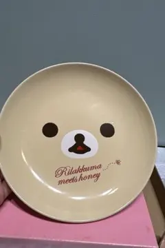 リラックマ Rilakkuma meets honeyプレート 皿ローソン非売品