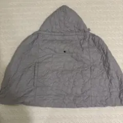 UNIQLO　2wayブランケット、抱っこ紐ケープ、グレー