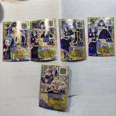 アイカツ 白百合さくや 白百合かぐや 　リフレクトムーン5枚セット