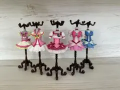 プリキュア　トルソー　ガチャガチャ　5点セットのサムネイル