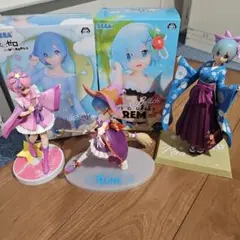リゼロ　　フィギュア5点セット