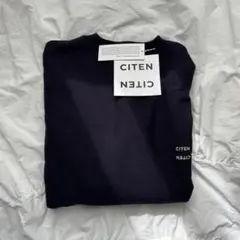 CITEN ヒュージリバーススウェットシャツ ネイビー S