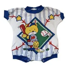 vintage♡baseball ロンパース