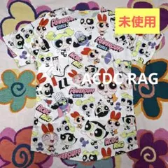 未使用！ACDC RAG パワーパフガールズ 総柄 Tシャツのサムネイル