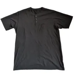 OLD UNIQLO ヘンリーネック Tシャツ XL 黒 オールドユニクロ