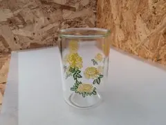 菊デザイン グラス 5個セット④