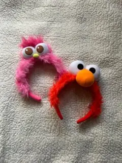 エルモとモッピーのカチューシャセット