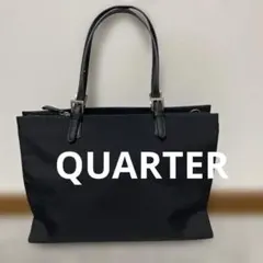 QUARTER 就活バッグ　トートバッグ　ブラック