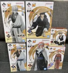 一番くじ 銀魂 銀魂展 フィギュア 6種セット A B C D E ラストワン賞