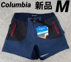 コロンビア　トラバーストレイル　ウィメンズショーツ　Mサイズ　ネイビー