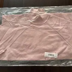 【新品】ハイネック 長袖ニット 春 Amazon セーター ピンク系 薄手のサムネイル