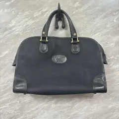 バーバリーズ　レザー　ナイロン　ボストンバッグ　黒のサムネイル