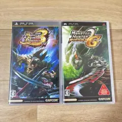PSP モンスターハンターポータブル　2nd,3rd セット