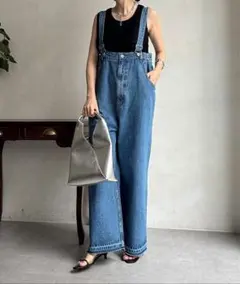 〇りあ様専用〇DOUDOU ライトオンスデニムサロペット ブルー PS