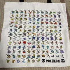 ポケモン 30周年記念 トートバッグ　スリコ　3COINS　総柄