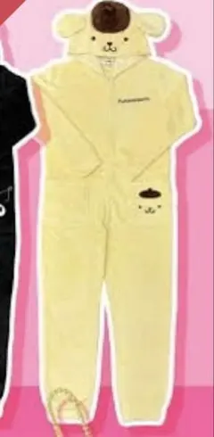 ポムポムプリン 着ぐるみパジャマ フリーサイズ キーホルダー